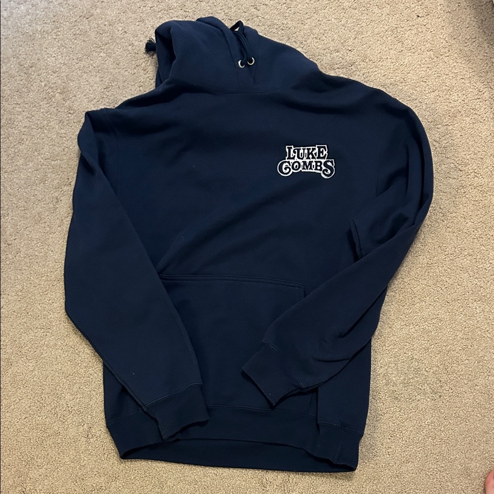 Luke Combs Navy Graphic Hoodie